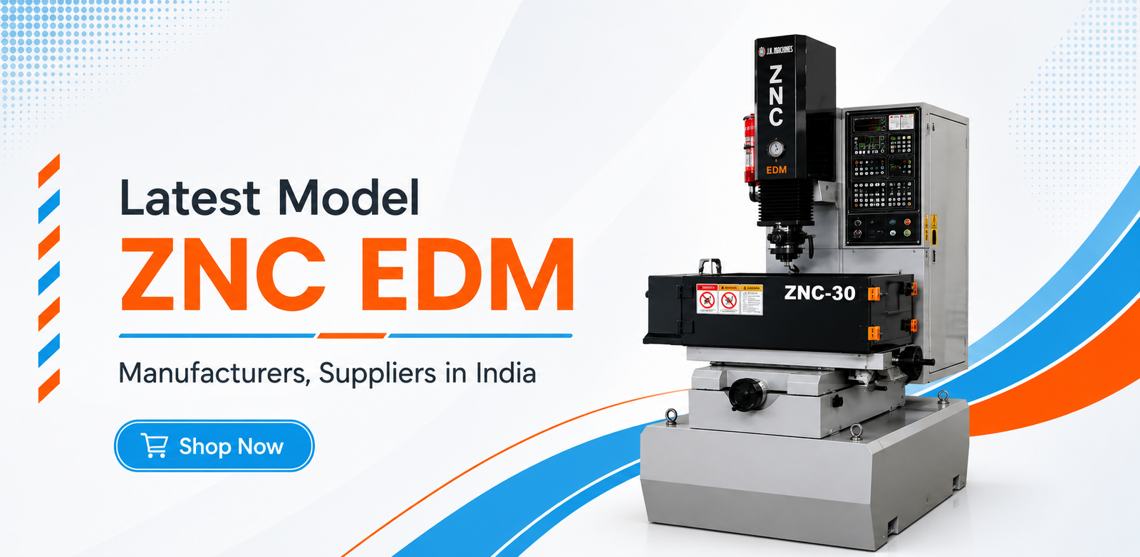 CNC EDM Fixed Table Moving Head (Single Head)